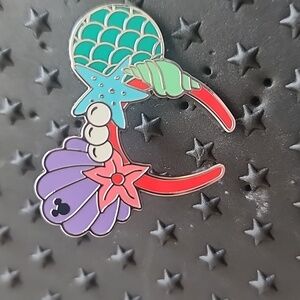 Hidden Mickey Wave A Headband Pin Little Mermaid